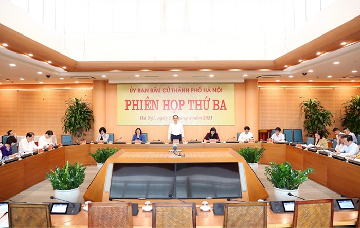 Công bố danh sách chính thức 160 ứng cử đại biểu HĐND thành phố Hà Nội nhiệm kỳ 2021-2026