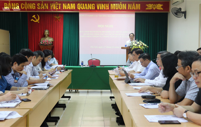 Hội nghị lần thứ tư Ban chấp hành Đảng bộ Khối các trường đại học, cao đẳng Hà Nội khoá III, nhiệm kỳ 2020-2025