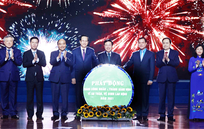 Kỷ niệm 135 năm Ngày Quốc tế Lao động và phát động Tháng Công nhân năm 2021