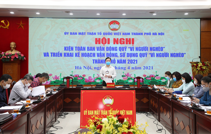 Triển khai kế hoạch vận động, sử dụng Quỹ “Vì người nghèo” Thành phố năm 2021