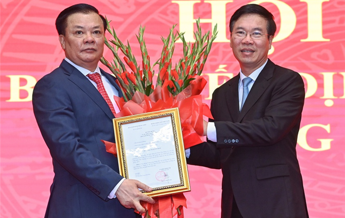 Bộ Chính trị phân công, chỉ định đồng chí Đinh Tiến Dũng làm Bí thư Thành ủy Hà Nội