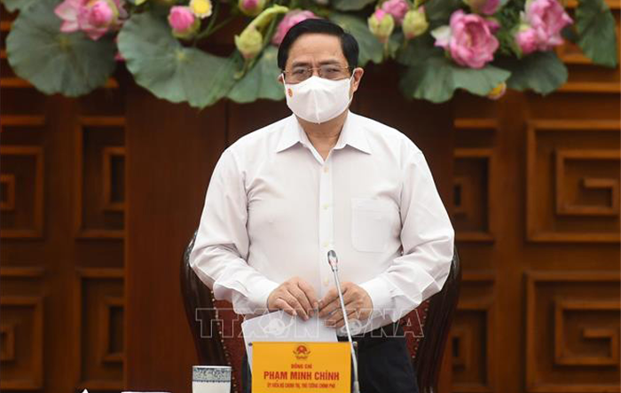 Thủ tướng Chính phủ Phạm Minh Chính: Siết chặt trách nhiệm cá nhân, tập thể trong phòng, chống dịch Covid-19