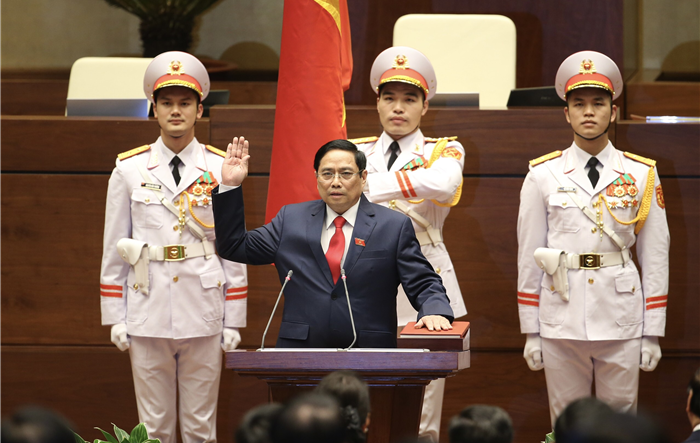 Đồng chí Phạm Minh Chính được Quốc hội bầu giữ chức Thủ tướng Chính phủ