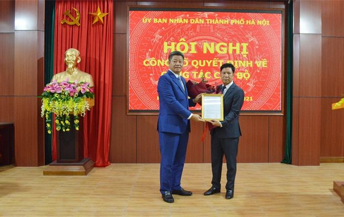 Trao Quyết định bổ nhiệm Phó Giám đốc Sở Nông nghiệp và Phát triển nông thôn Thành phố
