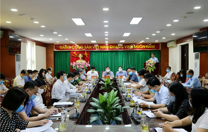 Quận Hoàng Mai xây dựng xong phương án phòng, chống dịch, đảm bảo cuộc bầu cử diễn ra an toàn 
