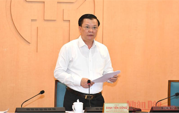 Bí thư Thành ủy Đinh Tiến Dũng chỉ đạo áp dụng  mô hình 3 lớp khống chế Covid-19