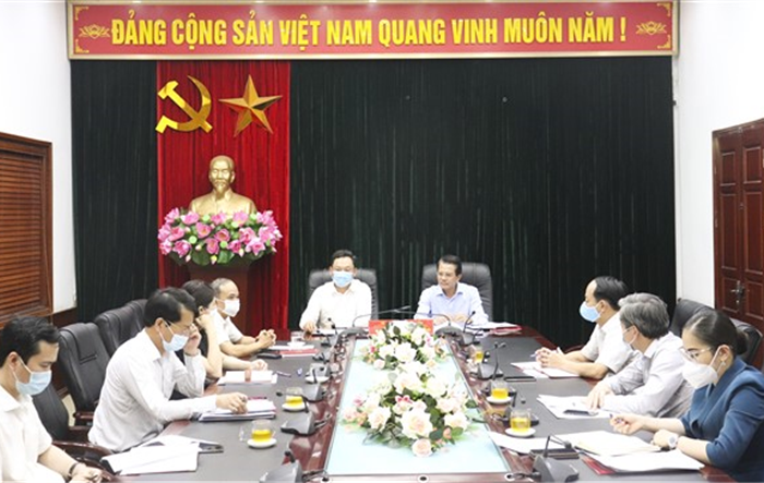 Chủ nhiệm Ủy ban Kiểm tra Thành ủy Hoàng Trọng Quyết kiểm tra công tác bầu cử tại huyện Gia Lâm