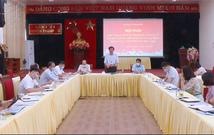 Tập trung thực hiện tốt cuộc bầu cử đảm bảo an toàn phòng, chống dịch
