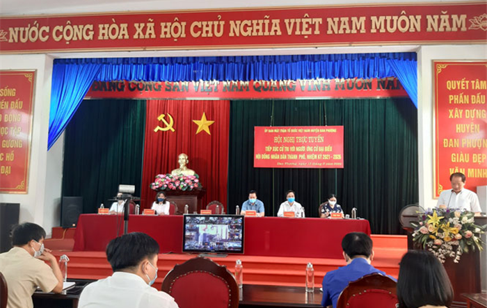 Ứng cử viên đại biểu HĐND Thành phố chú trọng xây dựng nông thôn mới kiểu mẫu, huyện sớm lên Quận