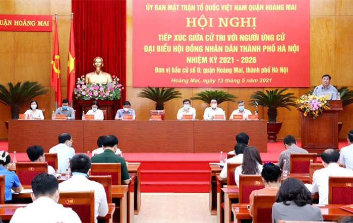 Ứng cử viên đại biểu HĐND Thành phố sẽ nỗ lực xây dựng quận Hoàng Mai phát triển theo hướng văn minh, hiện đại