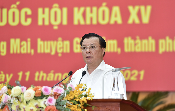 Bí thư Thành ủy Hà Nội Đinh Tiến Dũng:  Giữ vững thành quả, kiên trì bảo vệ từng ''pháo đài'' chống dịch