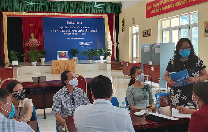 Kiểm tra công tác tuyên truyền bầu cử đại biểu Quốc hội khóa XV và đại biểu HĐND các cấp nhiệm kỳ 2021-2026 