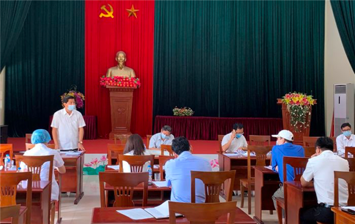 Sở Y tế kiểm tra công tác phòng, chống Covid-19 tại xã Hiền Giang 