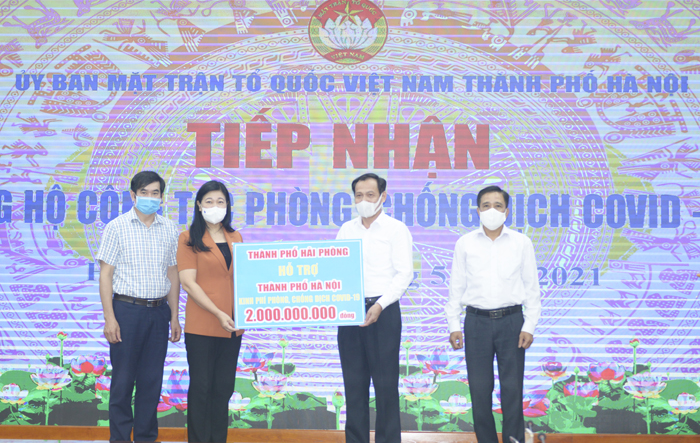 Tiếp nhận hơn 7,1 tỷ đồng ủng hộ phòng, chống dịch Covid-19 