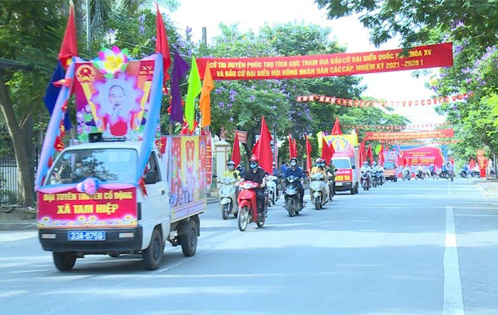 Nhiều hoạt động thiết thực chào mừng bầu cử đại biểu Quốc hội khóa XV và đại biểu HĐND các cấp, nhiệm kỳ 2021-2026