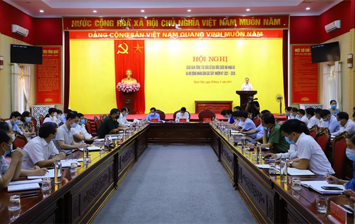Thạch Thất cơ bản hoàn tất các điều kiện đảm bảo ngày bầu cử diễn ra thành công