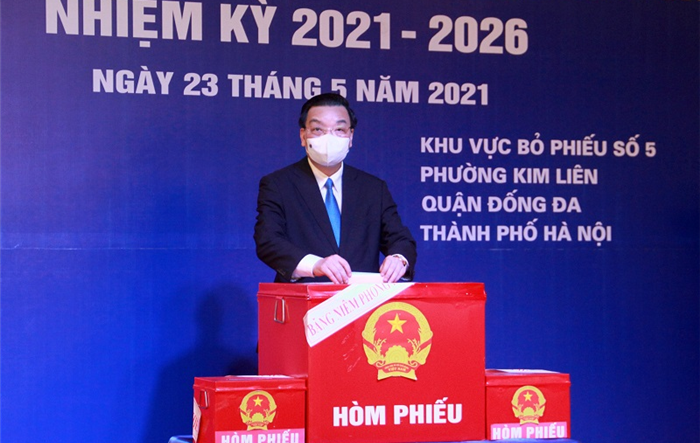 Chủ tịch UBND Thành phố Chu Ngọc Anh thực hiện quyền và trách nhiệm công dân