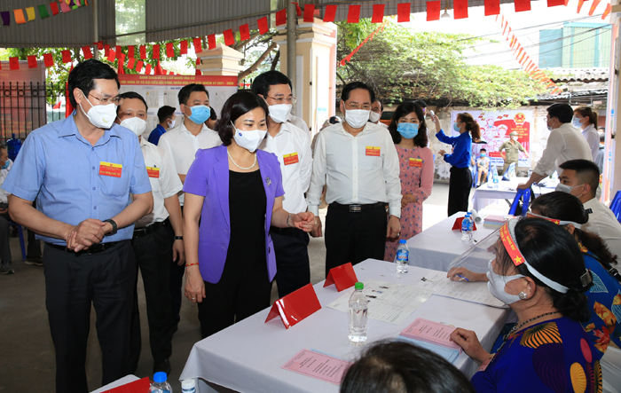 Công tác bầu cử được tiến hành chu đáo, an toàn, dân chủ và đúng quy định