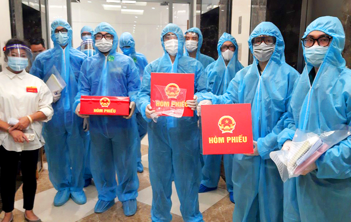 Hoàng Mai: Chủ động, xử lý tốt các tình huống phát sinh trước giờ bầu cử