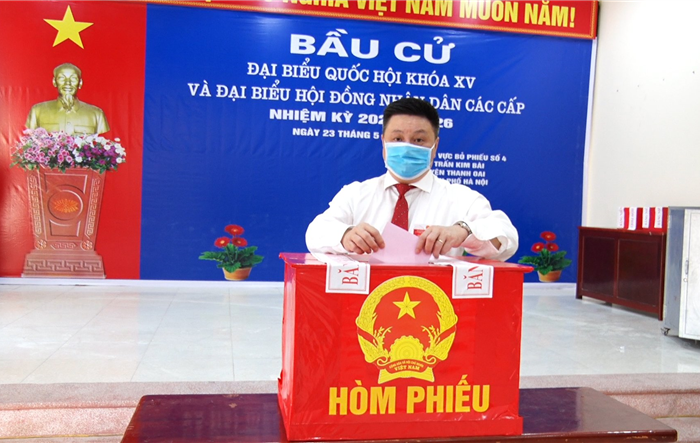 Tổ chức thành công cuộc bầu cử đại biểu Quốc hội khóa XV và đại biểu HĐND các cấp