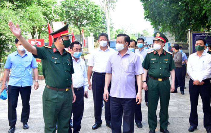Nêu cao ý chí quyết tâm, trách nhiệm nêu gương để đẩy lùi dịch Covid-19
