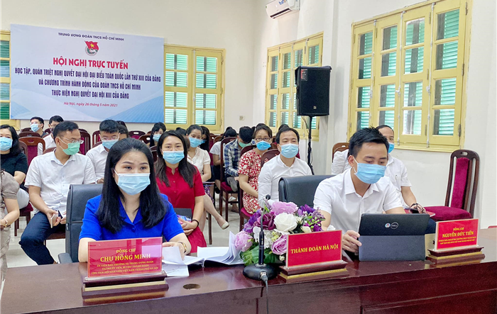 Cán bộ Đoàn chủ chốt Thủ đô học tập, quán triệt Nghị quyết Đại hội XIII của Đảng