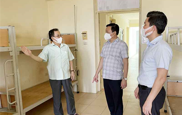 Quận Đống Đa khẩn trương đưa khu cách ly tập trung tại Trường Đại học Thuỷ Lợi đi vào hoạt động