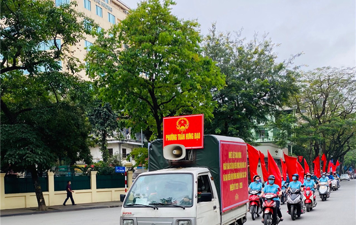 Đa dạng các hình thức tuyên truyền cuộc bầu cử đại biểu Quốc hội khóa XV và đại biểu HĐND các cấp nhiệm kỳ 2021-2026
