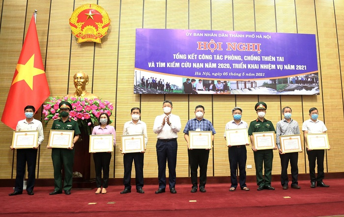Hà Nội: Tổng kết công tác phòng, chống thiên tai và tìm kiếm cứu nạn năm 2020