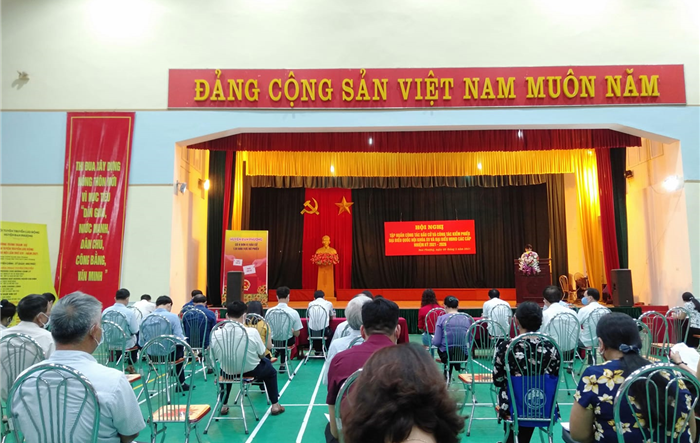 Tập huấn công tác tổ chức bầu cử đại biểu Quốc hội khóa XV, và HĐND các cấp nhiệm kỳ 2021-2026