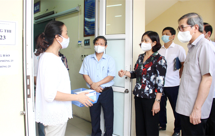 Quận Ba Đình sẵn sàng để tổ chức kỳ thi tuyển sinh lớp 10 THPT an toàn