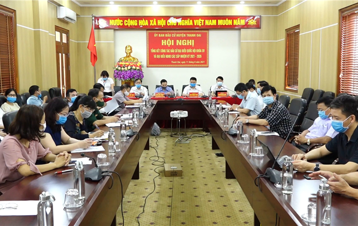 Tổng kết công tác bầu cử đại biểu Quốc hội khóa XV và HĐND các cấp nhiệm kỳ 2021-2026