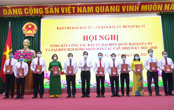 Tổng kết công tác bầu cử đại biểu Quốc hội khóa XV và đại biểu HĐND các cấp nhiệm kỳ 2021-2026