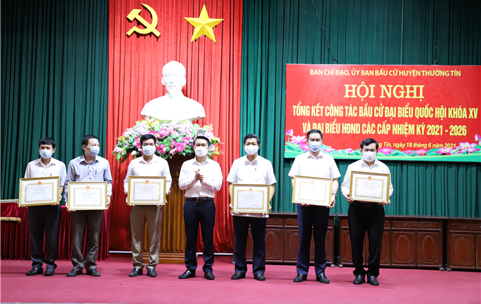 Tổng kết công tác bầu cử đại biểu Quốc hội khóa XV và đại biểu HĐND các cấp nhiệm kỳ 2021-2026