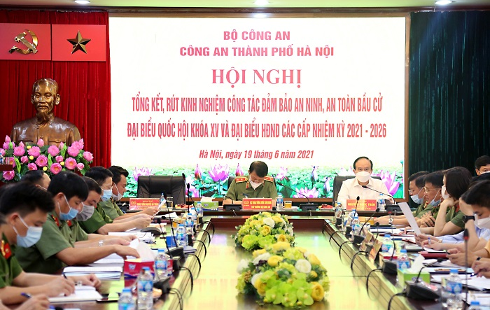 Công an Thành phố Hà Nội bảo đảm tốt an ninh, an toàn cuộc bầu cử