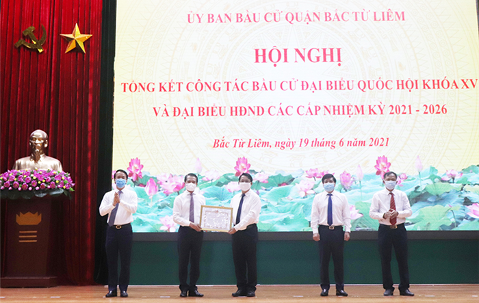 Quận Bắc Từ Liêm tổng kết công tác bầu cử đại biểu Quốc hội khoá XV và đại biểu HĐND các cấp