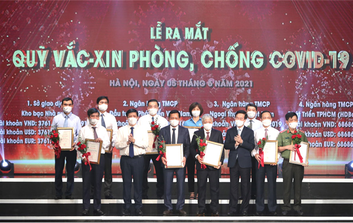 Lễ ra mắt Quỹ vaccine phòng, chống Covid-19: Chung tay đẩy lùi đại dịch