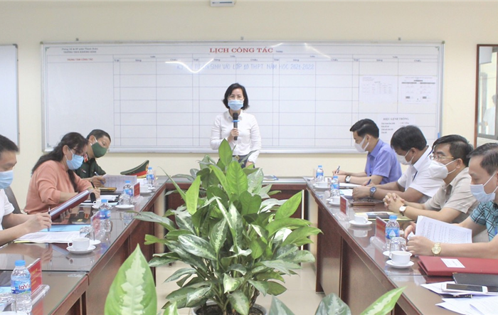 Kiểm tra công tác phòng, chống dịch Covid-19 gắn với kỳ thi tuyển sinh vào lớp 10 THPT năm học 2021-2022 trên địa bàn quận Thanh Xuân