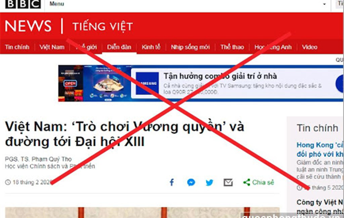 Đấu tranh phản bác các quan điểm sai trái, thù địch về chủ quyền biển, đảo của Việt Nam trên mạng xã hội