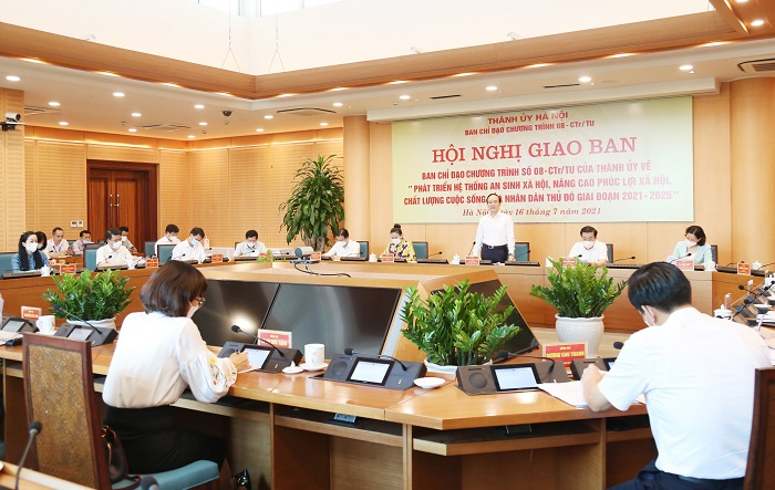 Ban Chỉ đạo Chương trình số 08-CTr/TU của Thành ủy giao ban triển khai các nhiệm vụ trọng tâm