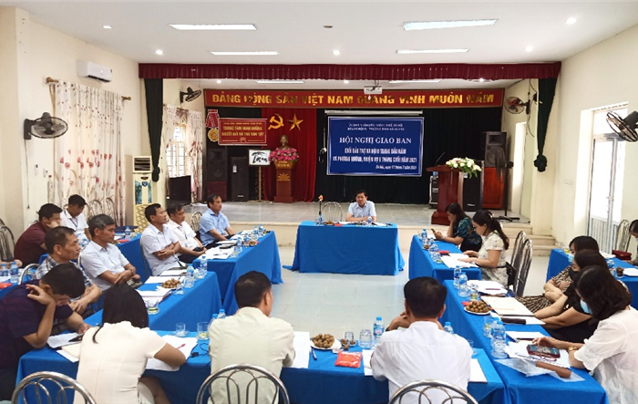 Hội nghị giao ban khối bảo trợ xã hội 6 tháng đầu năm 2021