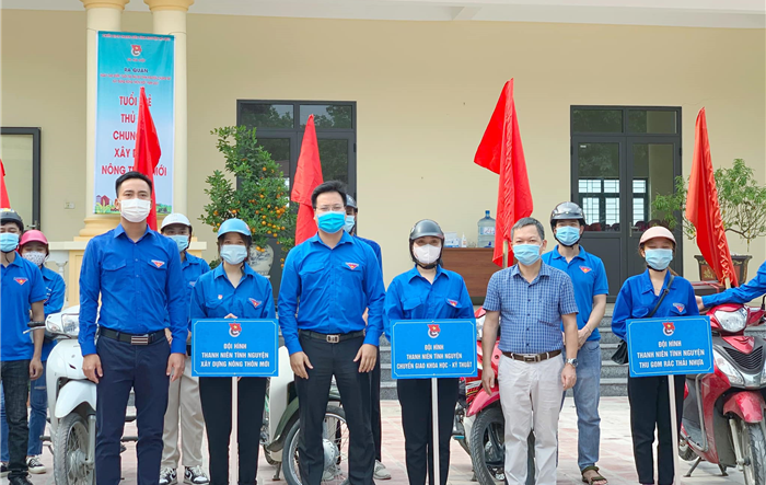 Ra quân Ngày hành động cao điểm “Tuổi trẻ Thủ đô tình nguyện chung tay xây dựng nông thôn mới” năm 2021