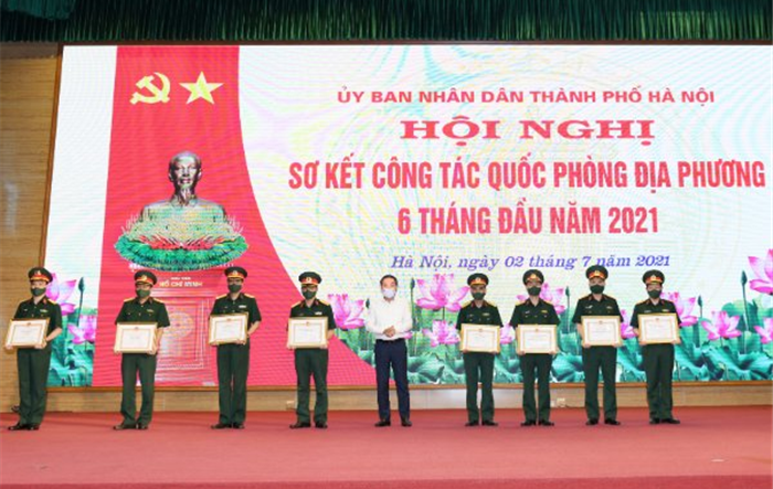 Hà Nội: Triển khai nhiệm vụ công tác quốc phòng địa phương 6 tháng cuối năm 2021