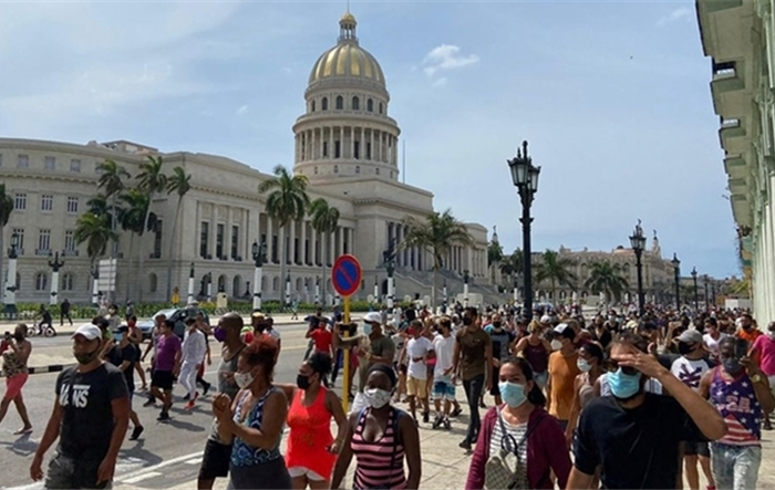 Cảnh giác với thủ đoạn lợi dụng biểu tình tại Cuba để kích động chống phá