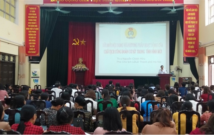 Hơn 3,8 ngàn cán bộ Công đoàn được đào tạo, bồi dưỡng nghiệp vụ công tác kiểm tra trong 6 tháng đầu năm 2021
