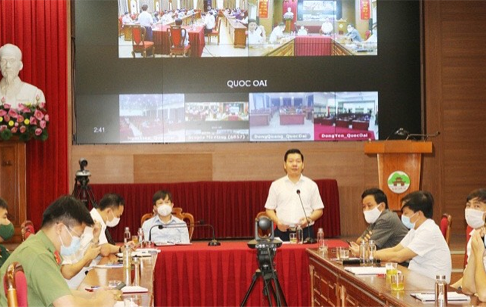 Ban Chỉ đạo phòng, chống dịch huyện Quốc Oai: Khẩn trương chỉ đạo thực hiện theo tinh thần Chỉ thị số 17/CT-UBND
