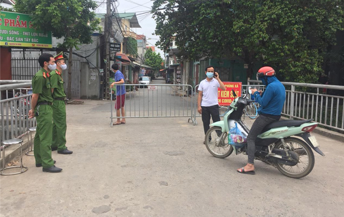 Công an Thành phố xử phạt 291 trường hợp vi phạm các quy định về giãn cách xã hội