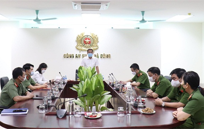 Công an quận Hà Đông: Tăng cường công tác tuần tra, tuyên truyền để người dân chấp hành Chỉ thị 17/CT-UBND