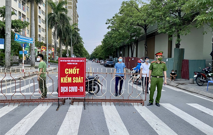 Quận Hà Đông: Thiết lập 83 chốt kiểm soát phòng, chống dịch Covid-19