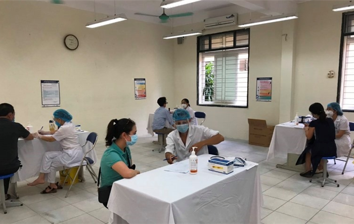 Quận Hoàng Mai triển khai chiến dịch tiêm chủng Vắc xin Covid-19 quy mô lớn 